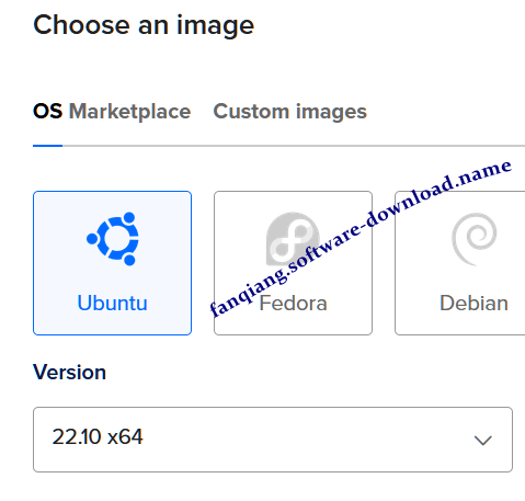 Digital Ocean VPS 选择操作系统发行版